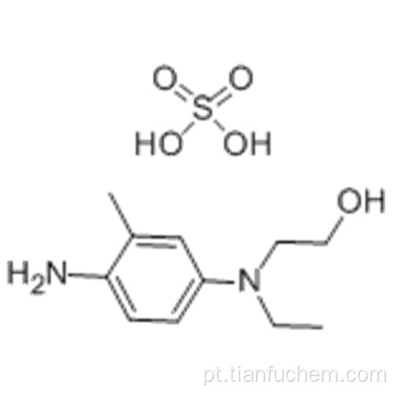 Sulfato de 4- (N-etil-N-2-hidroxietil) -2-metilfenilenodiamina CAS 25646-77-9